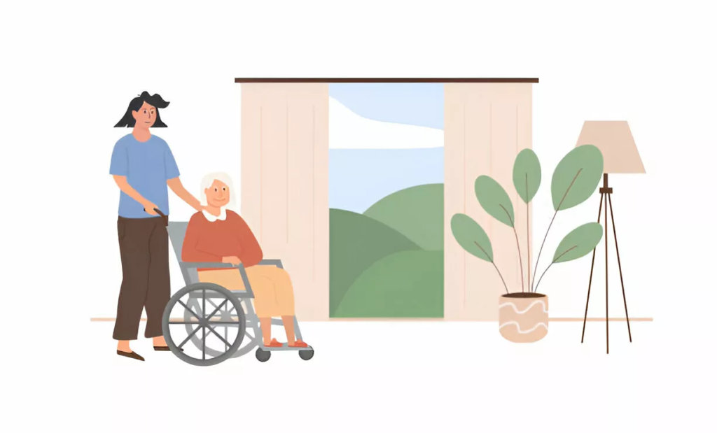 Service à domicile personne âgée